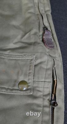 WWII USAAF Army Air Forces AAF Type A-11 Trousers Intermediate Flying Size 34