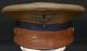 WWII USAAF Army Air Forces Aviation Cadet Service Visor Hat 7 3/8,'H. F. GRUVER