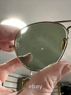 WWII USAAF Army Air Forces / Corps Aviator Sunglasses
