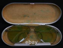 WWII USAAF Army Air Forces / Corps Type AN-6531 Bausch & Lomb Aviator Sunglasses