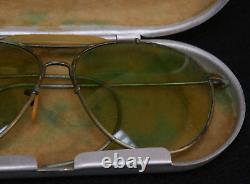 WWII USAAF Army Air Forces / Corps Type AN-6531 Bausch & Lomb Aviator Sunglasses