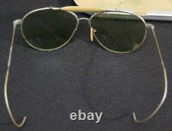 WWII USAAF Army Air Forces / Corps Type AN-6531 Bausch & Lomb Aviator Sunglasses