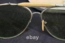 WWII USAAF Army Air Forces / Corps Type AN-6531 Bausch & Lomb Aviator Sunglasses