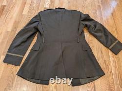 WWII USAAF Army Air Forces Officer Wool Service Coat with Hap Arnold Patch