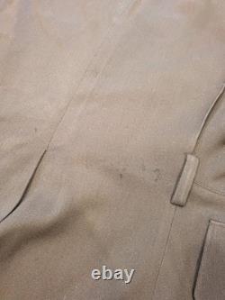 WWII USAAF Army Air Forces Officer Wool Service Coat with Hap Arnold Patch