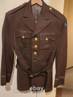 WWII USAAF Army Air Forces Service Coat Kahn Tailoring Indianapolis Great