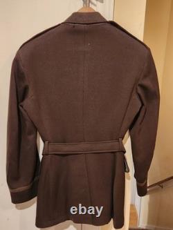 WWII USAAF Army Air Forces Service Coat Kahn Tailoring Indianapolis Great
