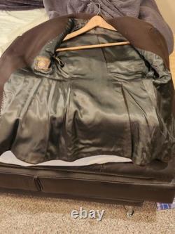 WWII USAAF Army Air Forces Service Coat Kahn Tailoring Indianapolis Great