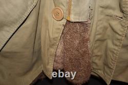 WWII USAAF Army Air Forces TYPE B-11 Heavy Coat Parka Size 38'Bert Turner Co