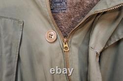 WWII USAAF Army Air Forces TYPE B-11 Heavy Coat Parka Size 38'Bert Turner Co
