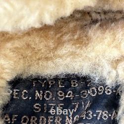 WWII USAAF D-1 Shearling Jacket Werber 1943 + 1942 Flight Cap Display Set
