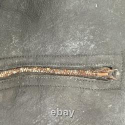 WWII USAAF D-1 Shearling Jacket Werber 1943 + 1942 Flight Cap Display Set