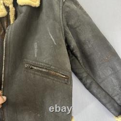 WWII USAAF D-1 Shearling Jacket Werber 1943 + 1942 Flight Cap Display Set