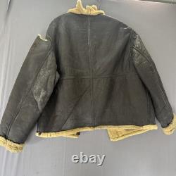 WWII USAAF D-1 Shearling Jacket Werber 1943 + 1942 Flight Cap Display Set