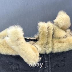 WWII USAAF D-1 Shearling Jacket Werber 1943 + 1942 Flight Cap Display Set