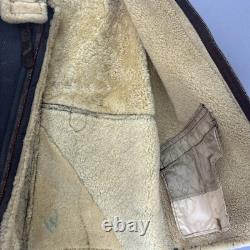 WWII USAAF D-1 Shearling Jacket Werber 1943 + 1942 Flight Cap Display Set