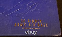 WWII USAAF De Ridder Army Air Base Louisiana 1944 Yearbook 3rd AAF 314th Base HQ