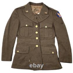 WWII USAAF M1942 Service Coat Named Army Air Forces Wool Uniform Jacket Original