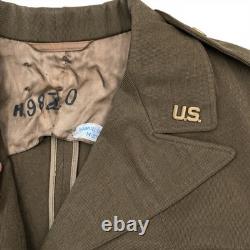 WWII USAAF M1942 Service Coat Named Army Air Forces Wool Uniform Jacket Original