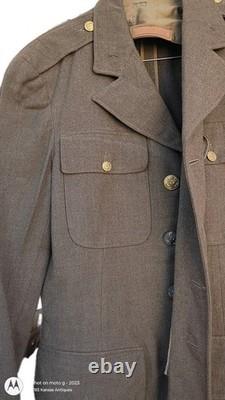 WWII USAAF Named Service Coat Cpl. Wesley L. Knapp Caterpillar Club Member