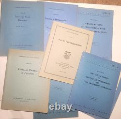 WWII USAAF Officer Grouping Documents ID Photo + Air Force Manuals