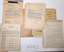 WWII USAAF Officer Grouping Documents ID Photo + Air Force Manuals