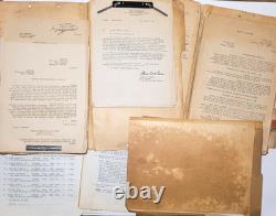 WWII USAAF Officer Grouping Documents ID Photo + Air Force Manuals