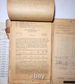WWII USAAF Officer Grouping Documents ID Photo + Air Force Manuals