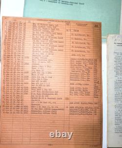 WWII USAAF Officer Grouping Documents ID Photo + Air Force Manuals