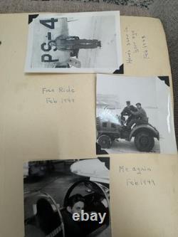 WWII USAAF Scrapbook 1946-49 Jets, Operation Jump Japan, XB-44, P-47, Photos