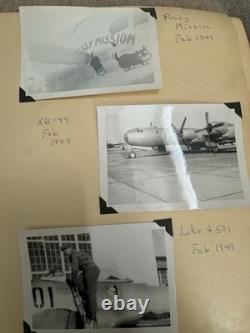WWII USAAF Scrapbook 1946-49 Jets, Operation Jump Japan, XB-44, P-47, Photos