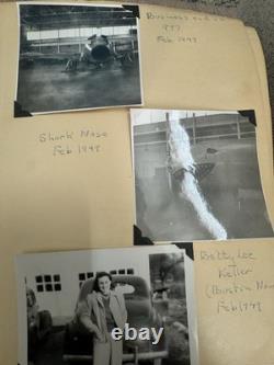 WWII USAAF Scrapbook 1946-49 Jets, Operation Jump Japan, XB-44, P-47, Photos