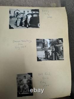 WWII USAAF Scrapbook 1946-49 Jets, Operation Jump Japan, XB-44, P-47, Photos