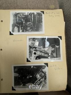 WWII USAAF Scrapbook 1946-49 Jets, Operation Jump Japan, XB-44, P-47, Photos