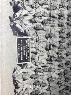 WWII USAAF Squadron H 421st AAF Photo Muroc Army Air Field 1945 Capt Spurgeon