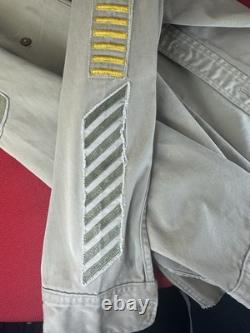 WWII USAAF Uniform 5th Air Force CBI Patch Chevrons Sergeant Shirt Dickies Army