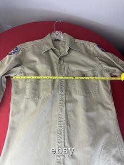 WWII USAAF Uniform 5th Air Force CBI Patch Chevrons Sergeant Shirt Dickies Army