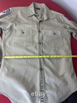 WWII USAAF Uniform 5th Air Force CBI Patch Chevrons Sergeant Shirt Dickies Army