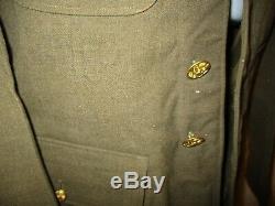 WWII US 13th Army Air Force Gunners Uniform Medal Paperwork Grouping Named