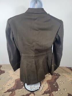 WWII US 5th Army Air Corps Tailor Made Jacket Uniform By Saks Fifth Avenue NY