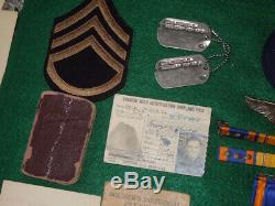 WWII US 5th Army Air Force 90th Bomb Group Jolly Roger Group COMBAT DIARY Medals