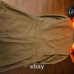 WWII US 7th Army bullion patch Staff SGT JACKET Sterling Pin Infantry Air Force