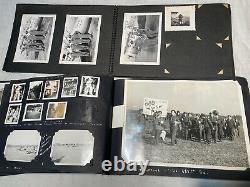 WWII US 8th Army Air Force P51 Fighter Pilot Photo Albums Scrap Books (2)Uniform