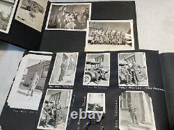 WWII US 8th Army Air Force P51 Fighter Pilot Photo Albums Scrap Books (2)Uniform