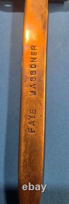 WWII US 9th Army Air Force Kitzingen Base Letter Opener Faye Waggoner