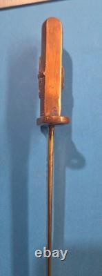 WWII US 9th Army Air Force Kitzingen Base Letter Opener Faye Waggoner
