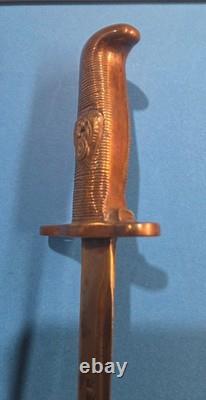 WWII US 9th Army Air Force Kitzingen Base Letter Opener Faye Waggoner