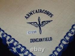 WWII US AAC Army Air Corps Duncan Field Repair Depot San Antonio Tuskegee Airmen