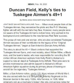 WWII US AAC Army Air Corps Duncan Field Repair Depot San Antonio Tuskegee Airmen
