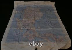 WWII US AAF Army Air Force Cloth Charts Philippines Series LUZON / SE CHINA 1944